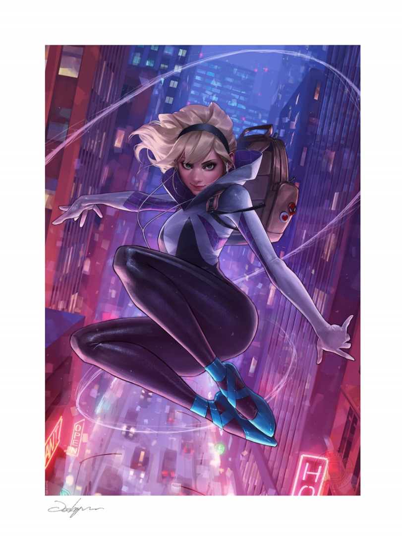 Marvel: Spider-Gwen Unmasked Variant Art Print 