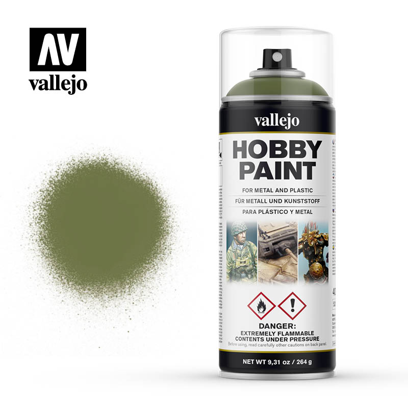 Vallejo Hobby Paint Fantasy Color Primer Goblin Green 28027