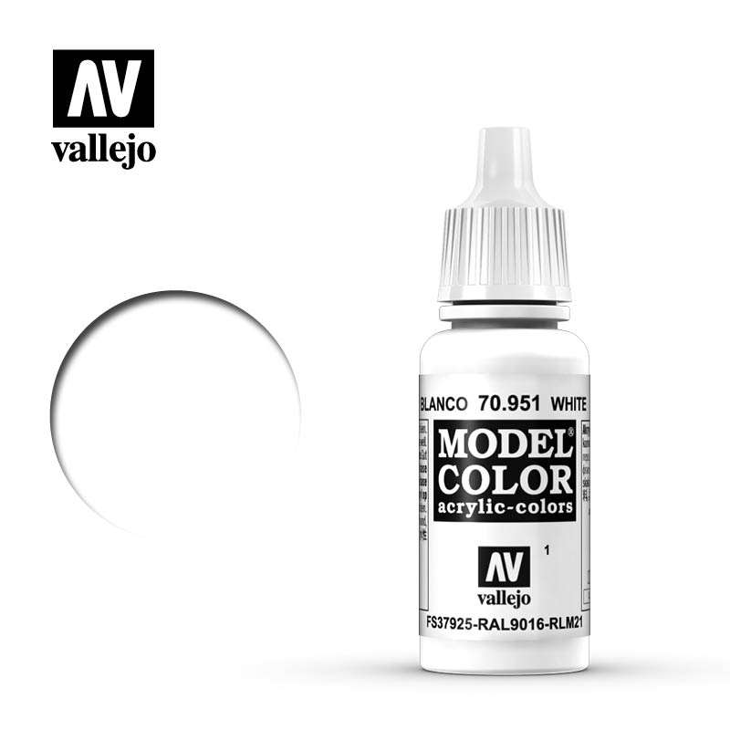 Vallejo Model Color White 70951