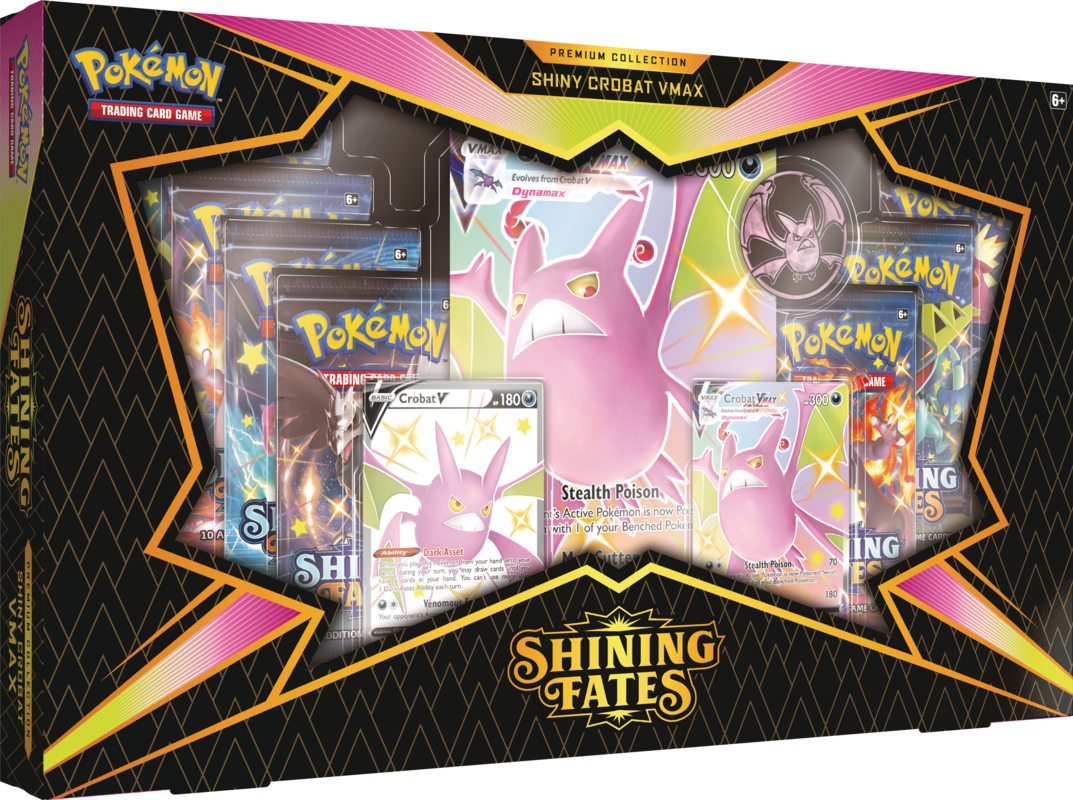 Pokémon Premium Collection Shining Fates Shiny Crobat Vmax (English)