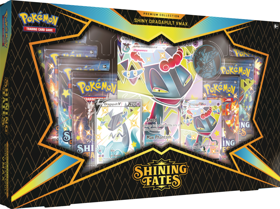 Pokémon Premium Collection Shining Fates Shiny Dragapult Vmax (English)