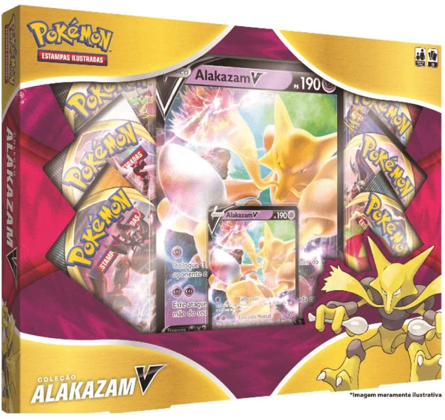 Pokémon Coleção Alakazam V (Português)