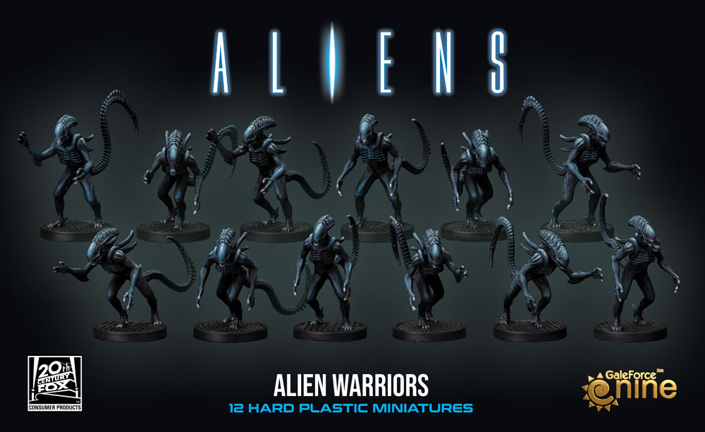 Aliens: Alien Warriors Miniatures (12)