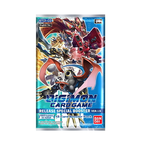 Digimon Card Game Release Special Ver.1.5 BT01-03 Booster