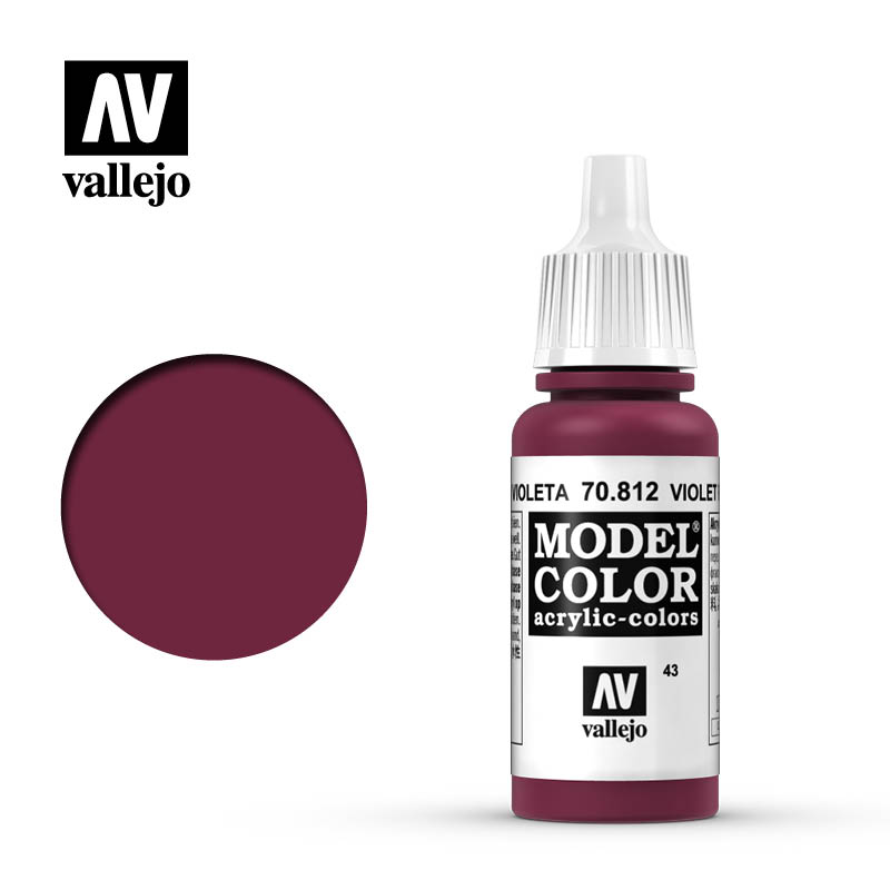 Vallejo Model Color Violet Red 70812