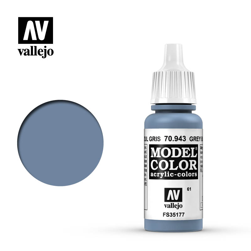 Vallejo Model Color Grey Blue 70943