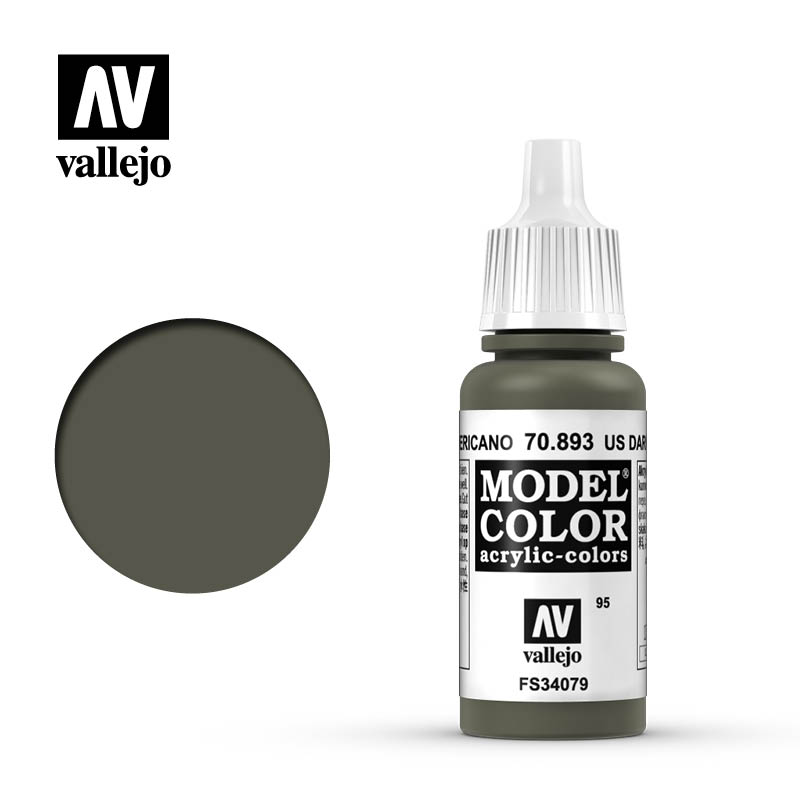 Vallejo Model Color US Dark Green 70893