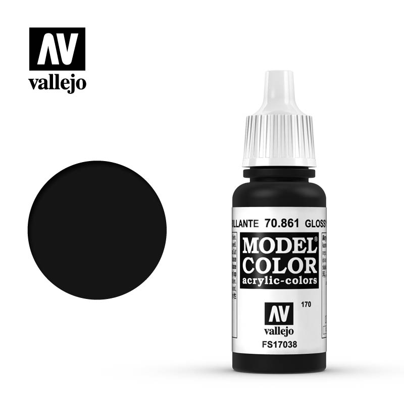 Vallejo Model Color Glossy Black 70861
