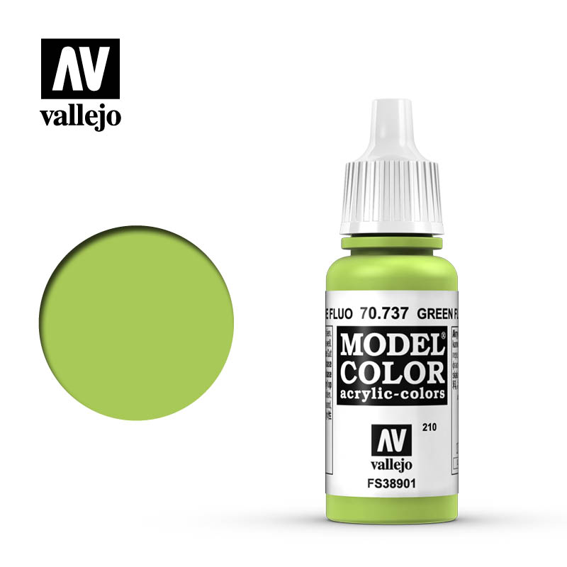 Vallejo Model Color Fluorescent Green 70737