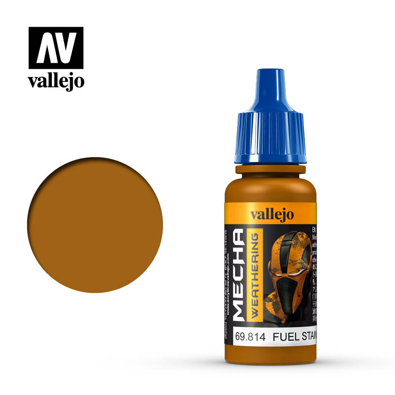 Vallejo Mecha Weathering Fuel Stains (Gloss) 69814