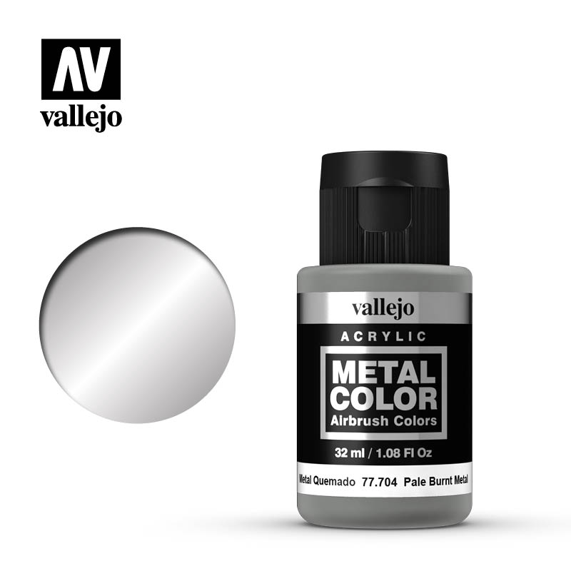 Vallejo Metal Color Pale Burnt Metal 77704 