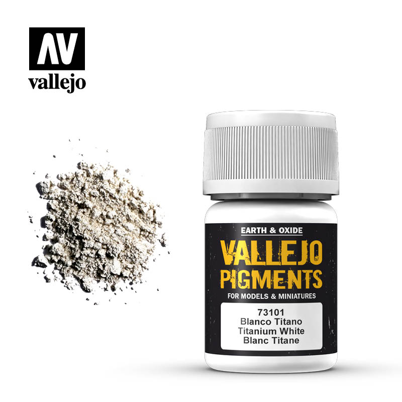 Vallejo Pigments Titanium White 73101 