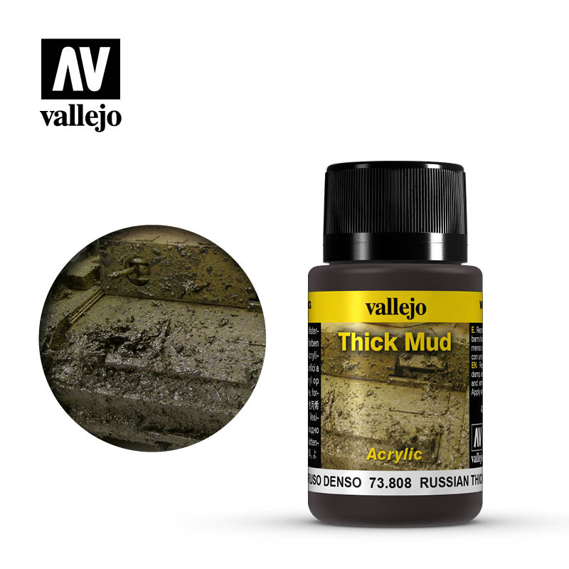 Vallejo Weathering Effects - Russian Mud Thick Mud 73808