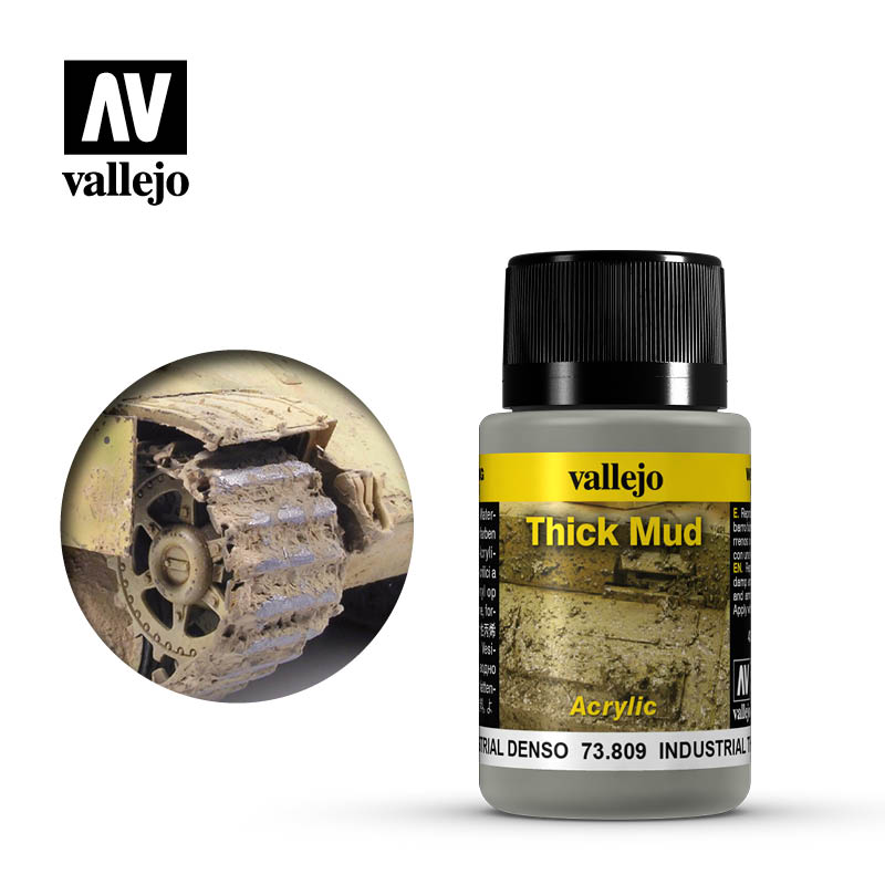 Vallejo Weathering Effects - Industrial Mud Thick Mud 73809