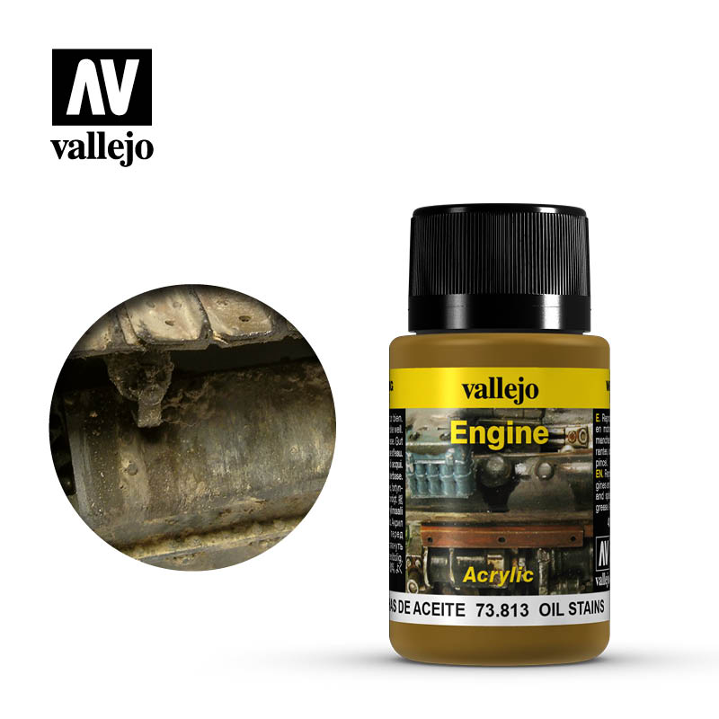 Vallejo Weathering Effects - Engine Oil Stains 73813 