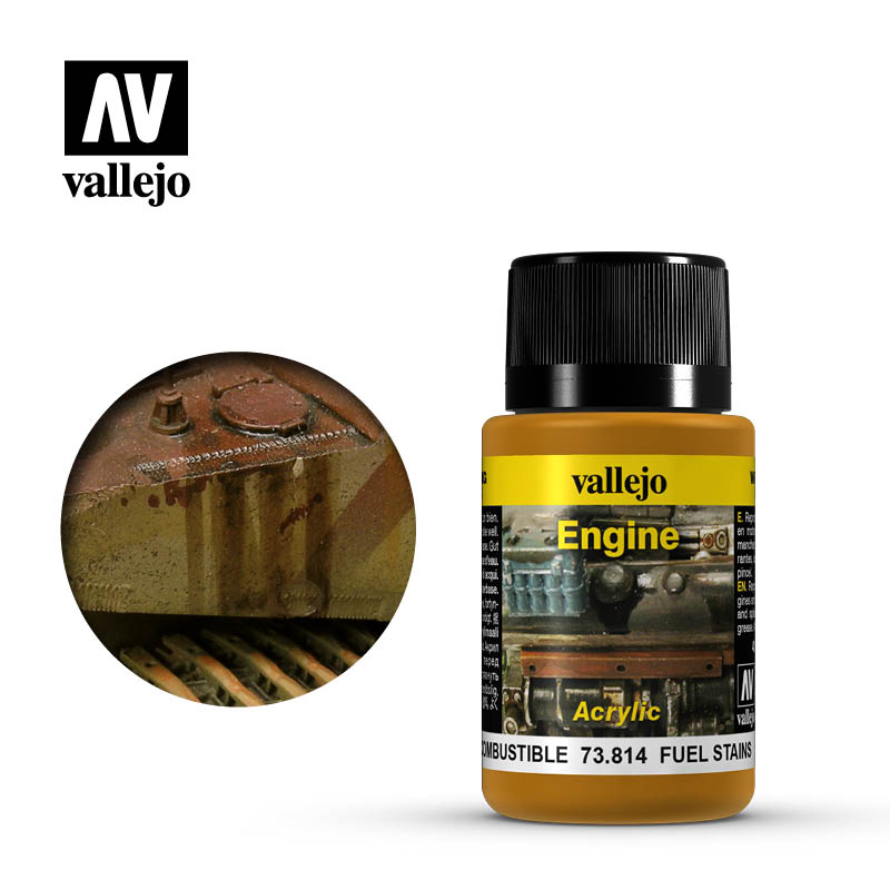 Vallejo Weathering Effects - Engine Fuel Stains 73814 