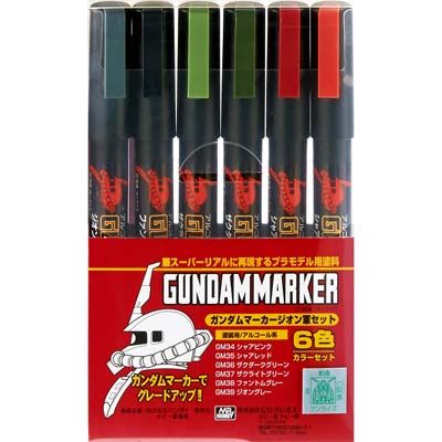 Gundam Markers GMS-108 Set