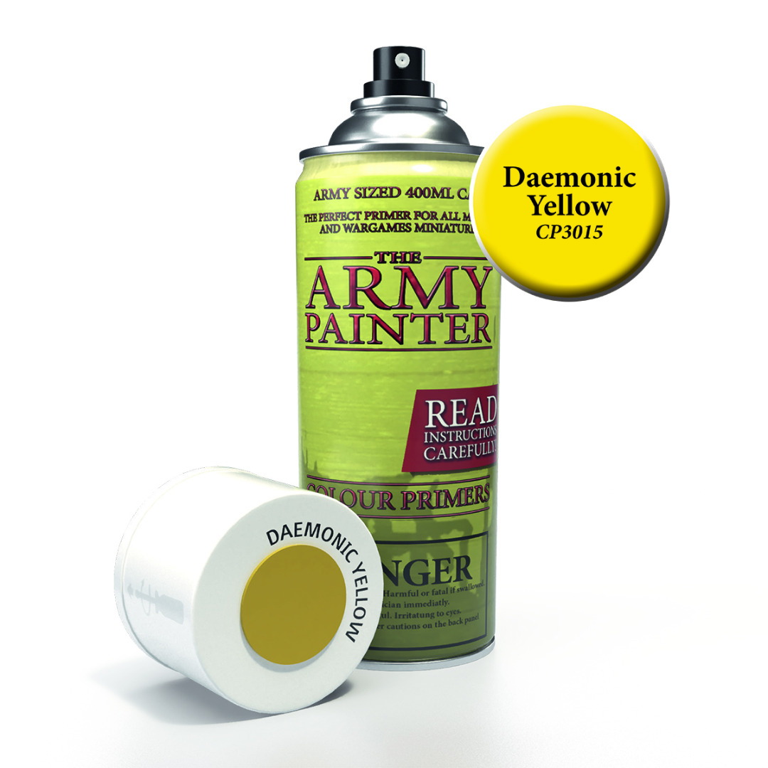 The Army Painter - Colour Primer - Daemonic Yellow CP3015