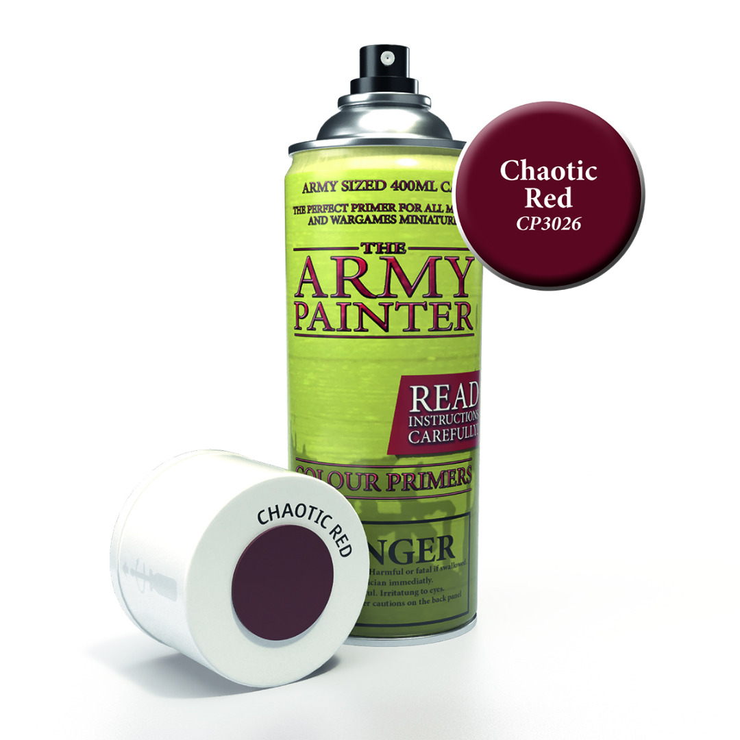 The Army Painter - Colour Primer - Chaotic Red CP3026