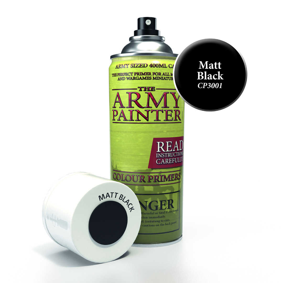 The Army Painter - Colour Primer - Matt Black CP3001