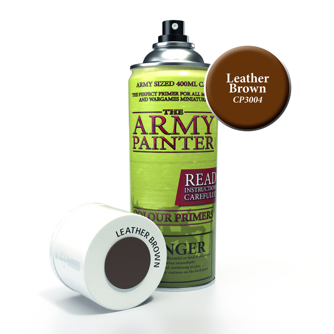 The Army Painter - Colour Primer - Leather Brown CP3004