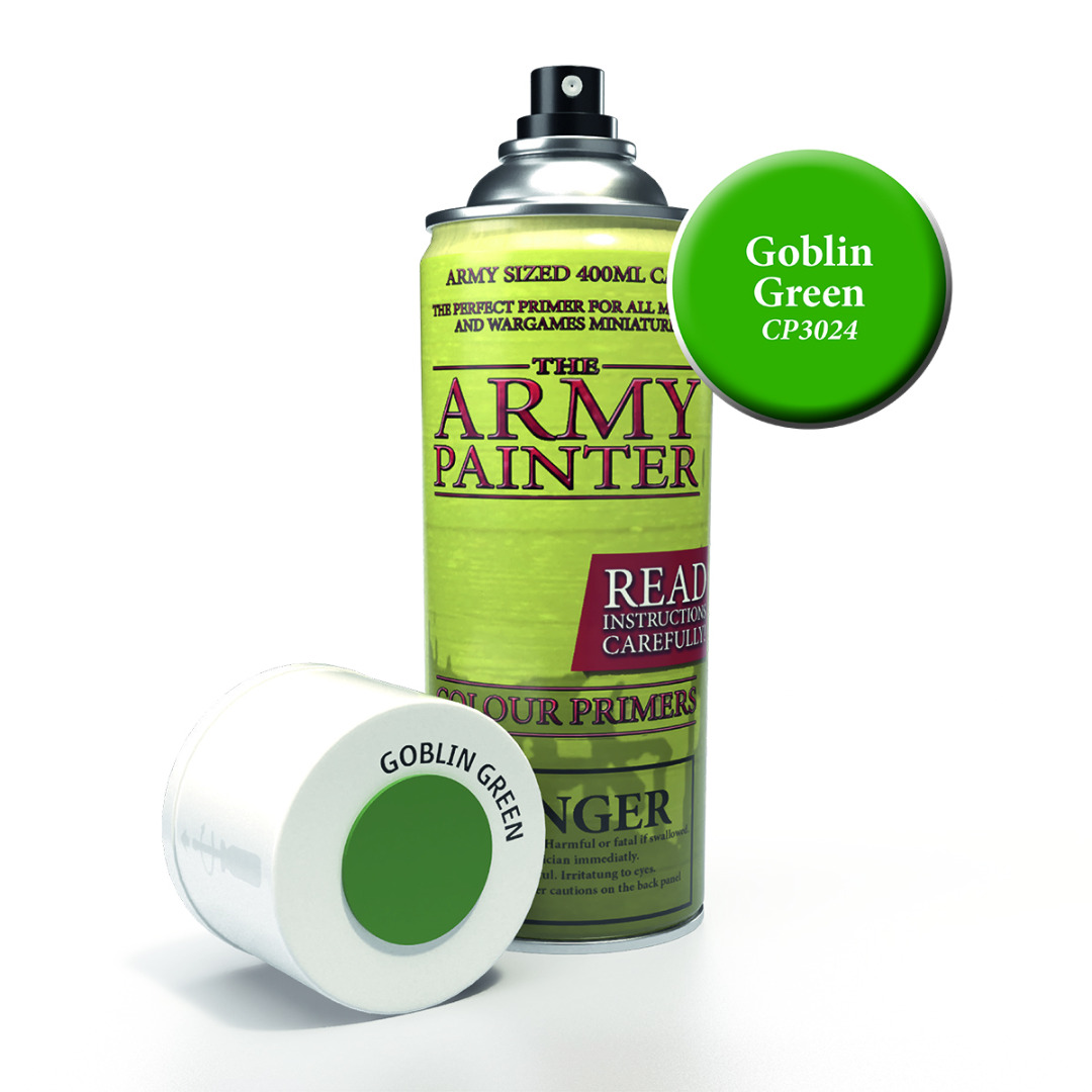 The Army Painter - Colour Primer - Goblin Green CP3024