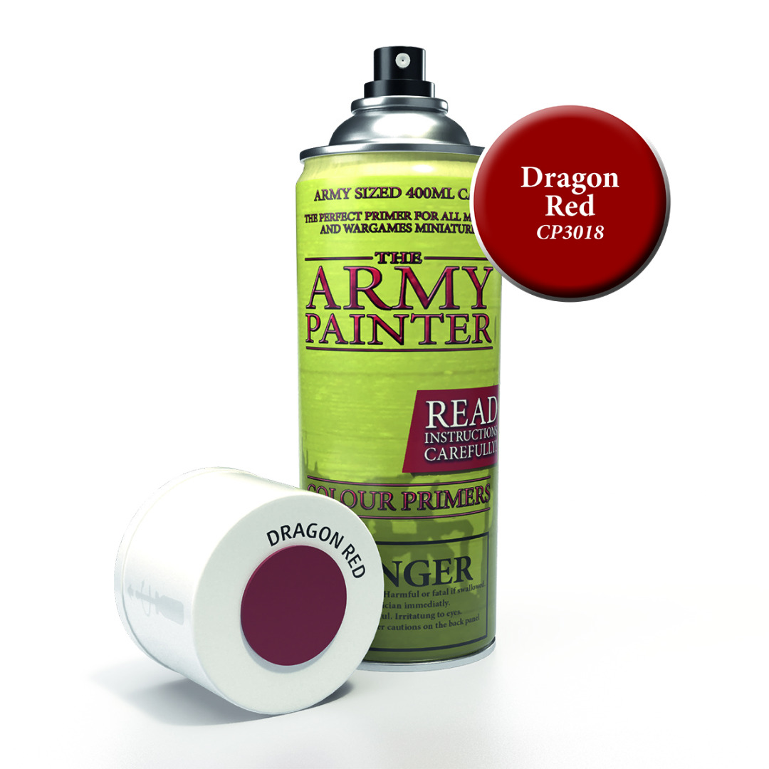 The Army Painter - Colour Primer - Dragon Red CP3018