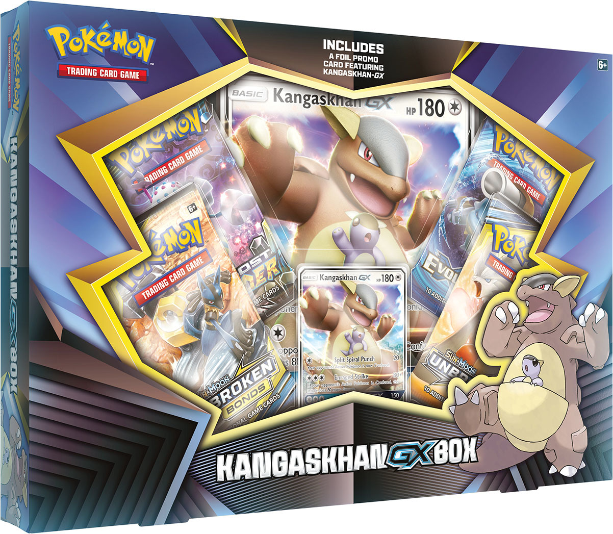 Pokémon KangasKhan GX Box (English)