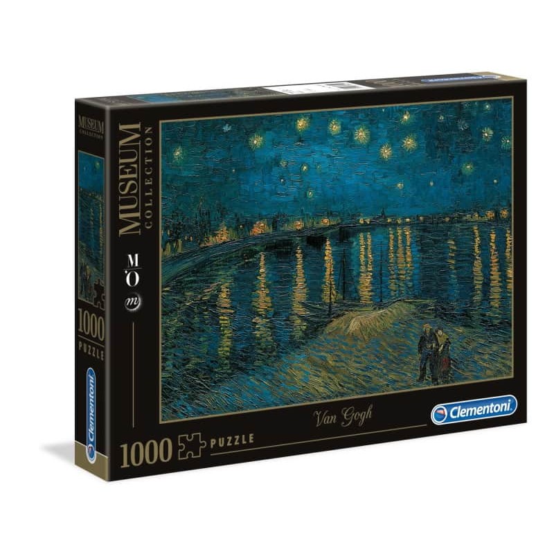 Clementoni Puzzle - Van Gogh Starry Night on the Rhône (1000 peças)