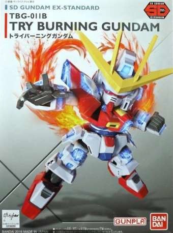 Gundam: SD Gundam Ex-Standard 011 Try Burning Gundam Model Kit 