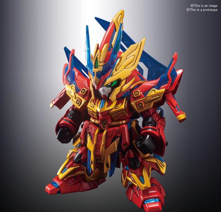 Gundam: SD Sangoku Soketsuden Zhang Liao Sazabi Model Kit 