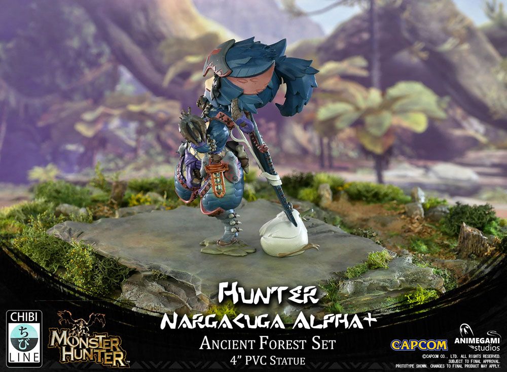 Monster Hunter PVC Statue Nargacuga Alpha+ 10 cm