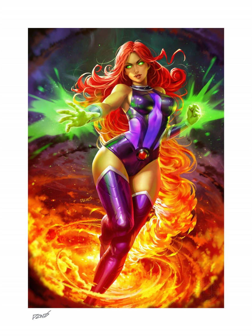 DC Comics: Teen Titans - Starfire Unframed Art Print