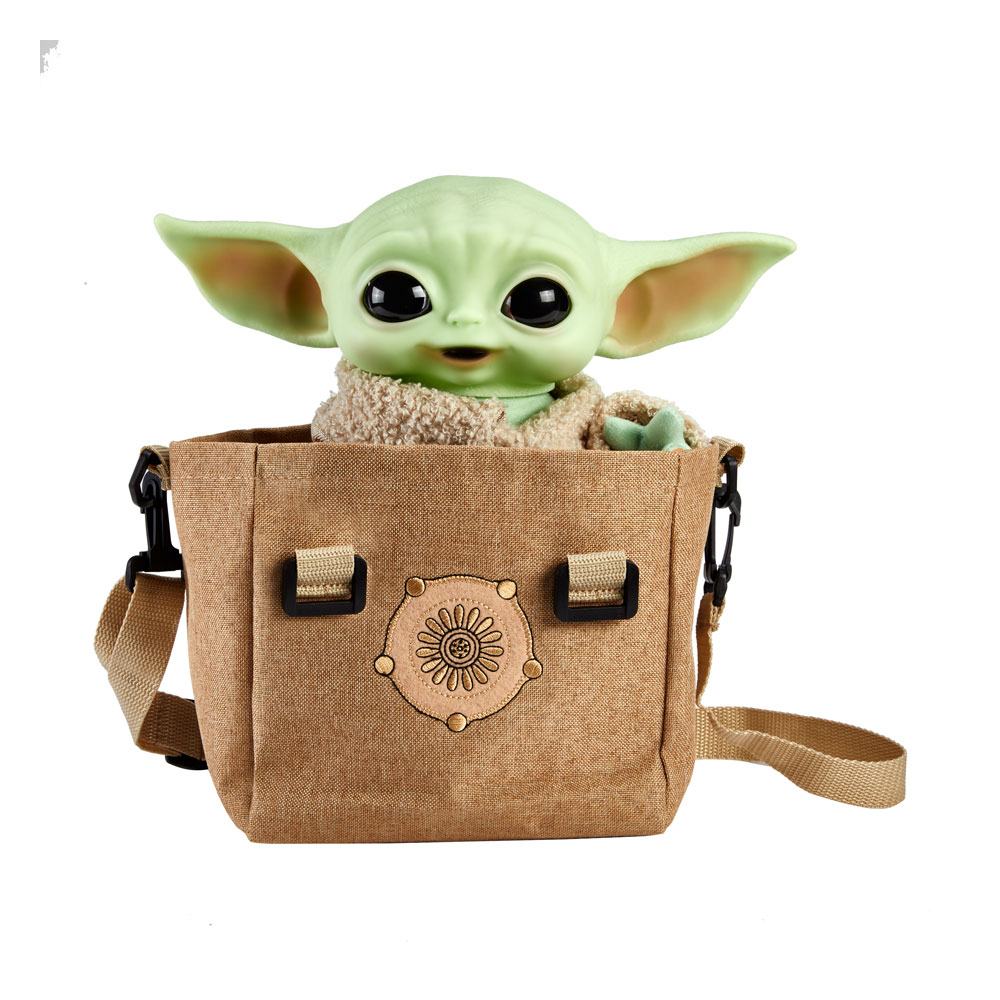 Star Wars The Mandalorian Electronic Plush Shoulder Bag The Child 28 cm