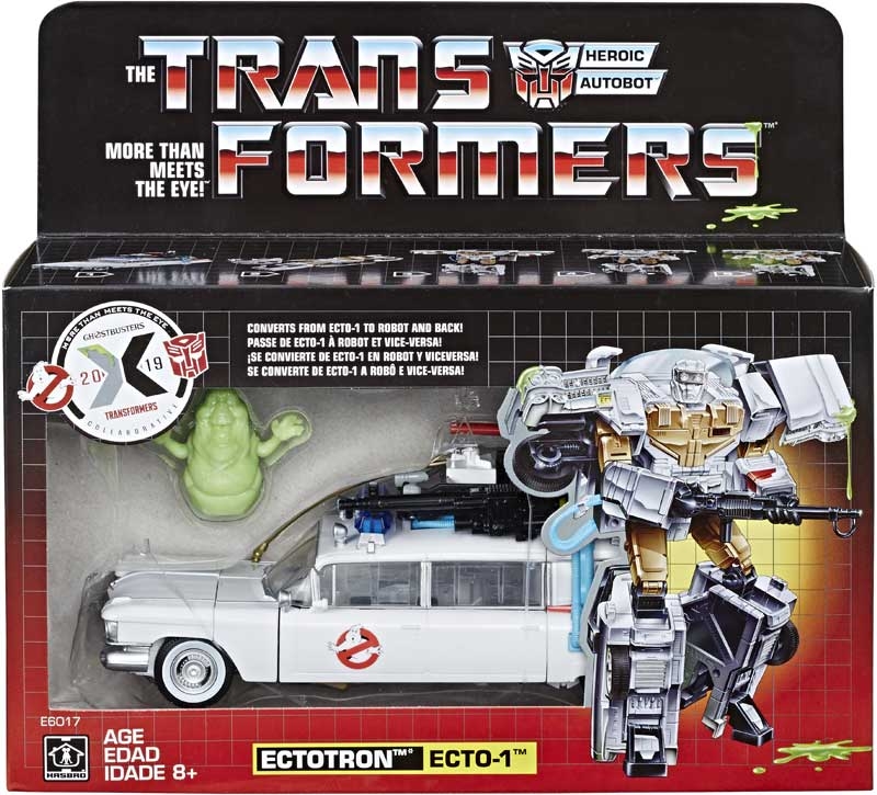 Action Figure Transformers - Ghostbusters Ectotron Ecto-1 Exclusive Edition