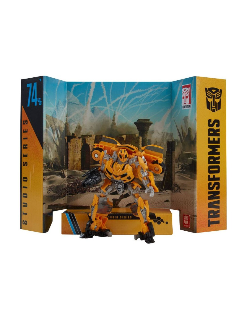 Transformers Buzzworthy Bumblebee Studio Series Deluxe Class 74BB Bumblebee