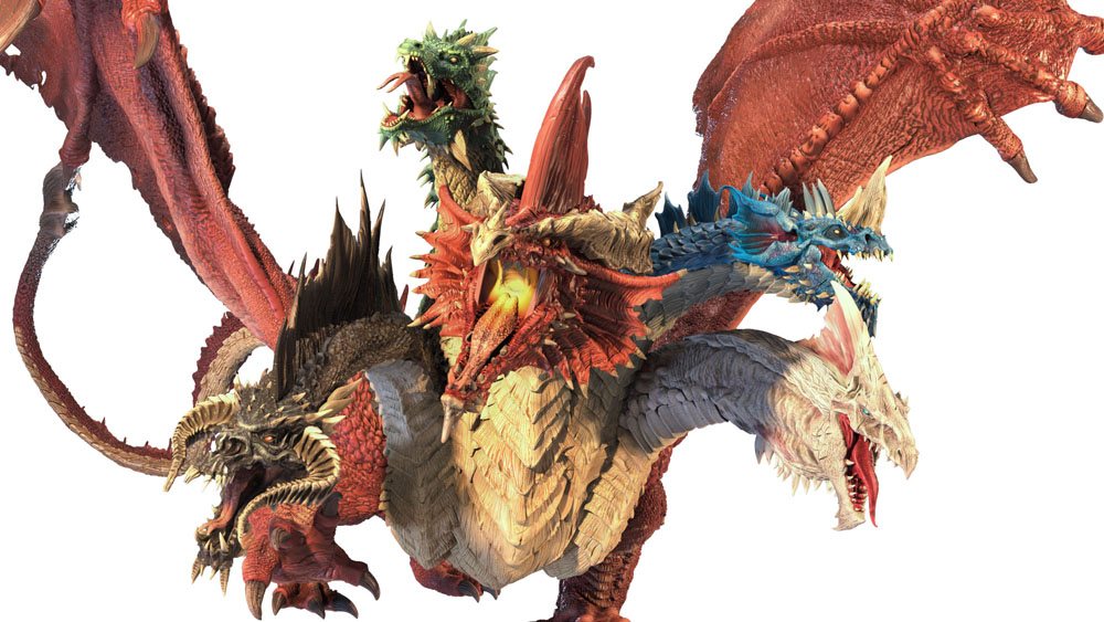 Dungeons & Dragons Premium Miniature Gargantuan Tiamat 37 cm