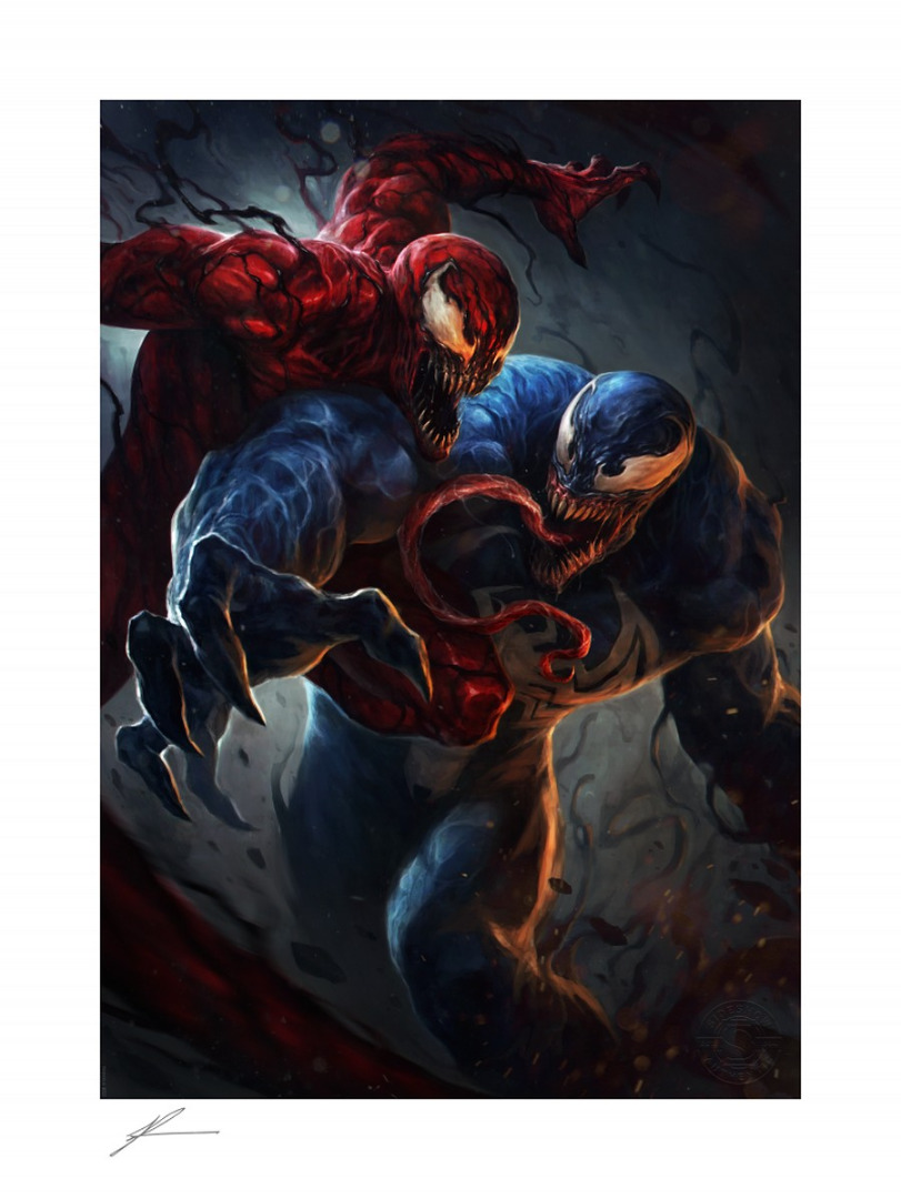 Marvel: Venom vs Carnage Unframed Art Print 