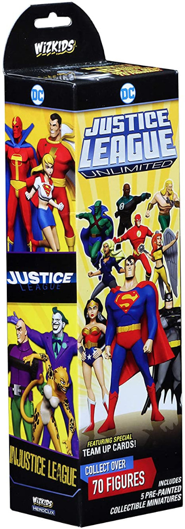 Justice League Unlimited Figures Booster DC HeroClix