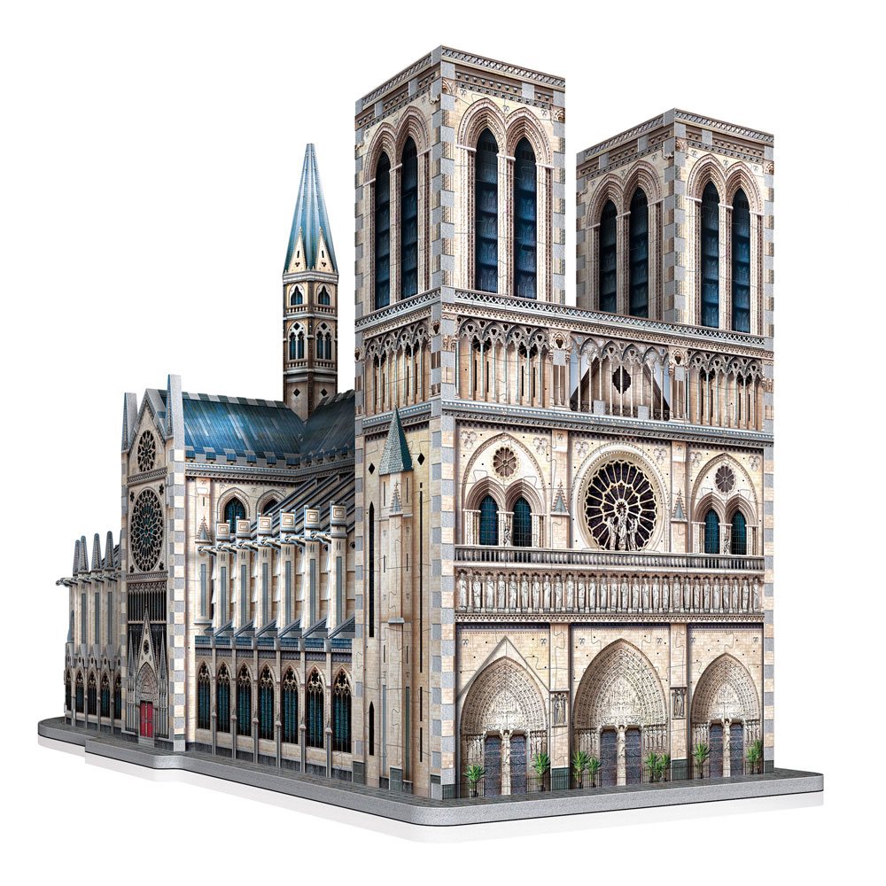 Wrebbit Castles & Cathedrals 3D Puzzle Notre-Dame de Paris (830 pieces)
