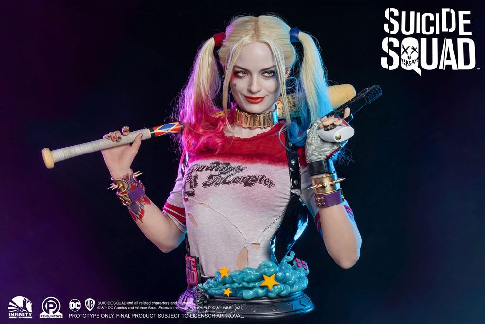 Suicide Squad Life-Size Bust Harley Quinn 77 cm