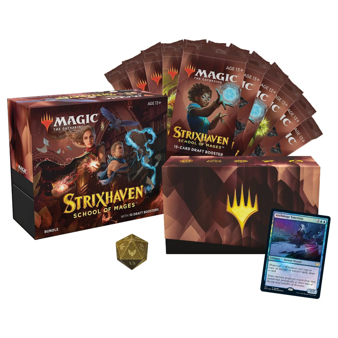 Magic The Gathering: Strixhaven: School of Mages Bundle (English)