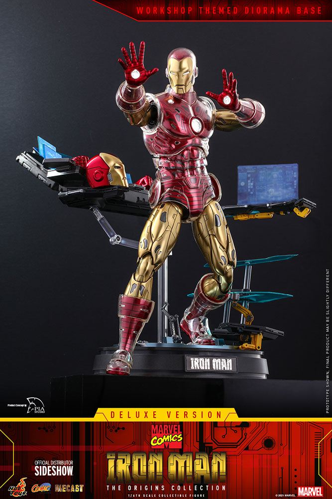 Marvel: Deluxe Iron Man Suit Armor 1:6 Scale Figure 