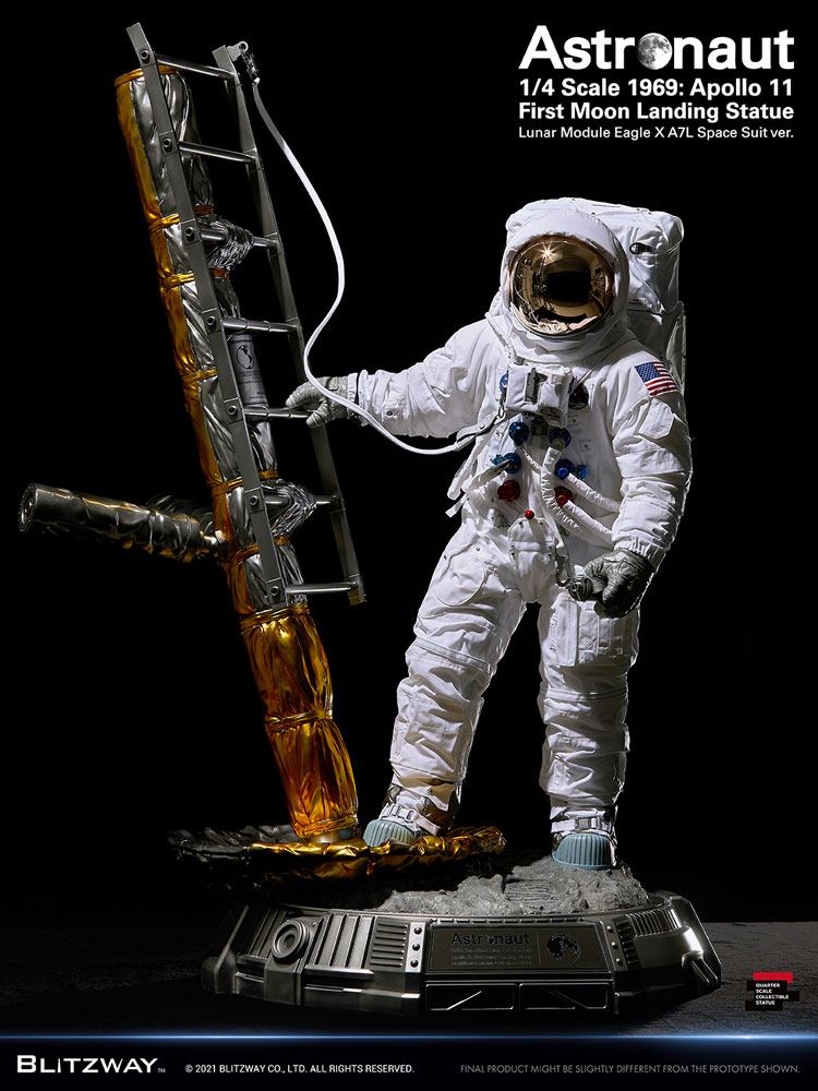 The Real Superb Scale Statue 1/4 Astronaut Apollo 11 : LM-5 A7L ver. 79 cm