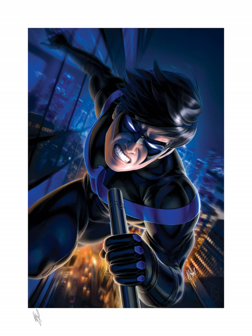 DC Comics: Nightwing Unframed Art Print