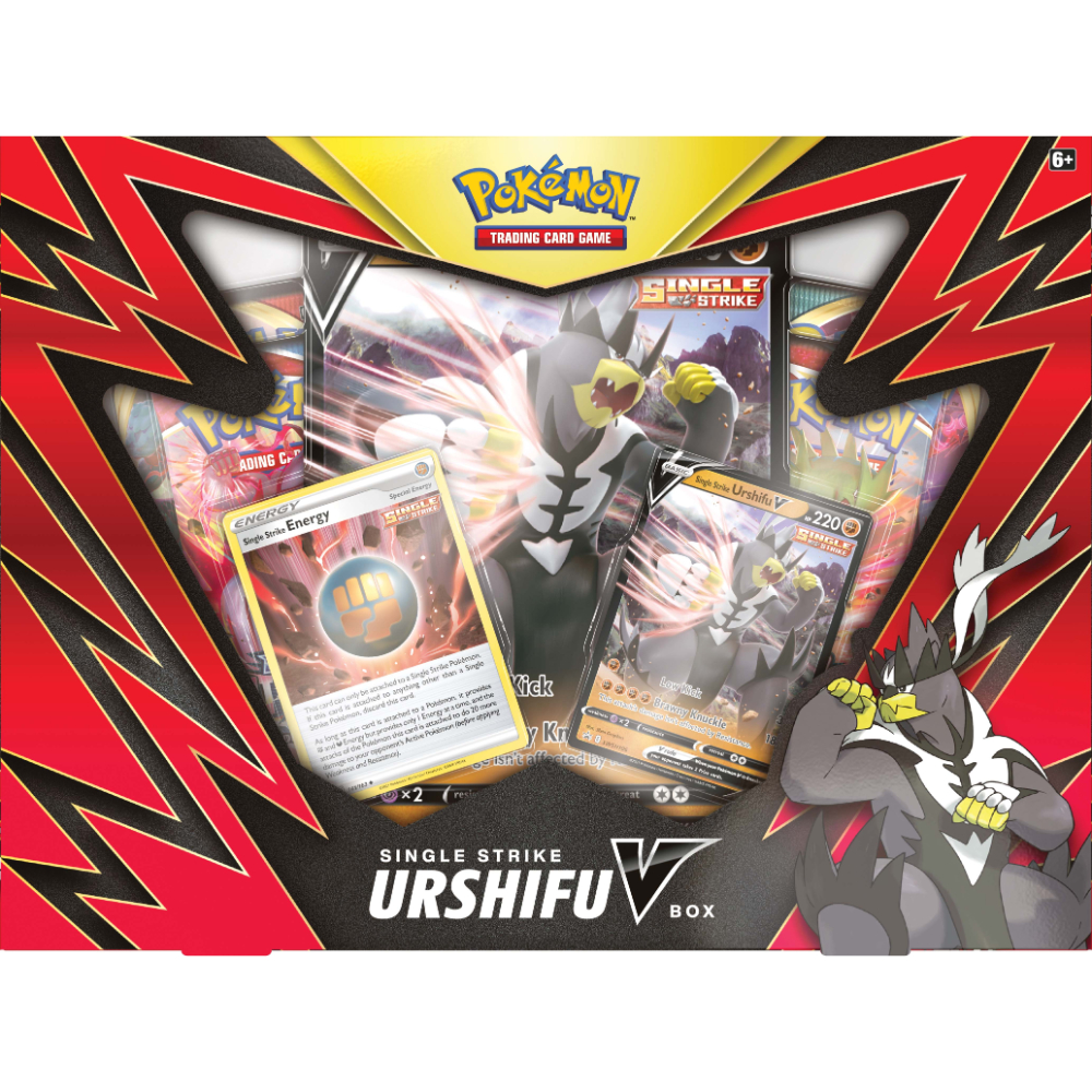 Pokémon Sword & Shield Single Strike Urshifu V Box (English)