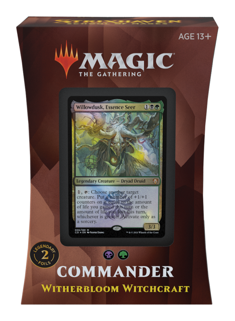 Magic the Gathering: Strixhaven Commander Deck Witherbloom Witchcraft 