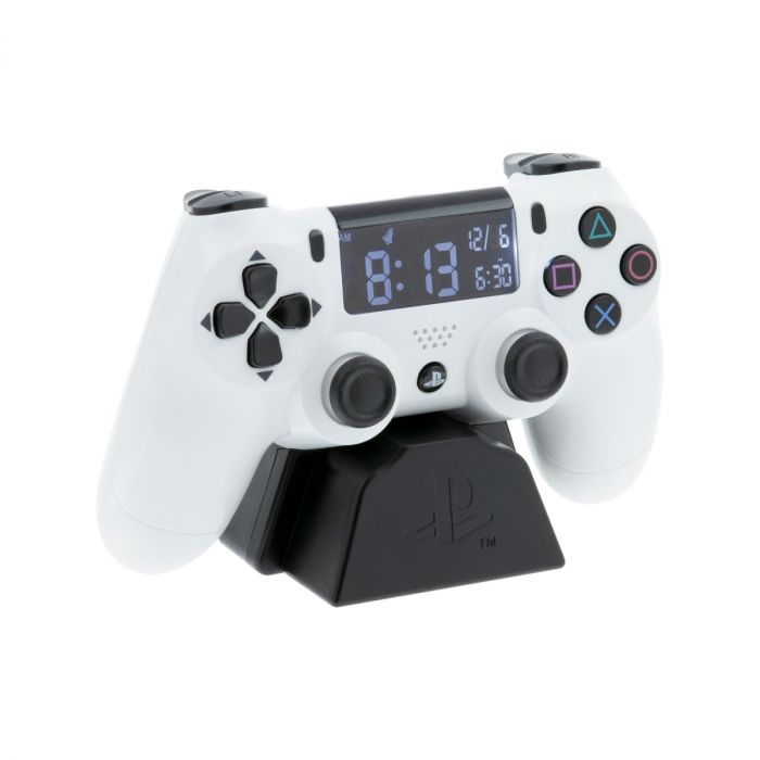 Playstation: White Controller Alarm Clock 
