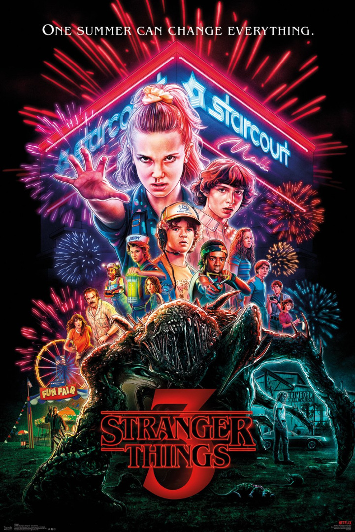 Stranger Things: Season 3 One Sheet 91 x 61 cm Poster 