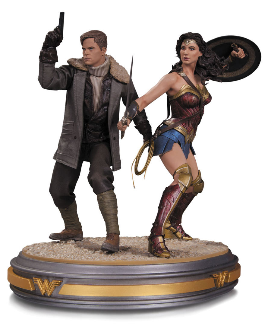 Wonder Woman Movie Statue 1/6 Wonder Woman and Steve Trevor 34 cm